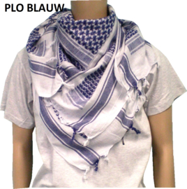 Plo sjaal blauw