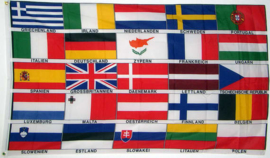 25 landen vlag van europa