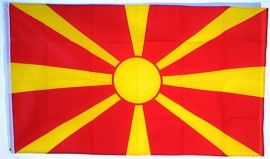 Vlag van Macedonië (Noord)