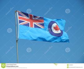 Vlag van de Royal Canadian Air Force 90x150 cm