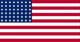 Amerikaanse vlag 48 Stars 1912-1959