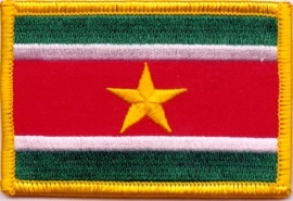 Embleem Suriname stof