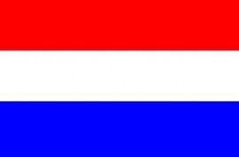 Nederlandse vlag groot