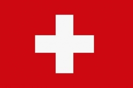 Zwitserland grote vlag XXXL 150 x 250 cm