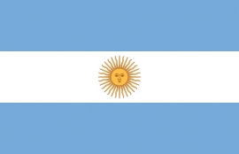 Argentine grote  vlag XXXL 150 x 250 cm