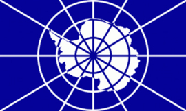 vlag Antarctica Zuidpool