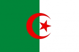 Algerijnse Vlag (Groot 150 x 250 cm)