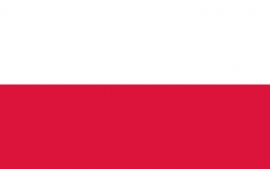 Polen grote vlag XXXL 150 x 250 cm