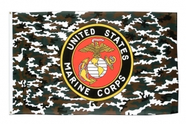 Vlag Amerika USA Marine Corps Camouflage