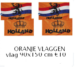 koningsdag vlag oranje