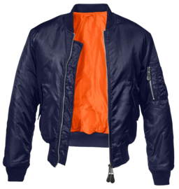 MA-1  bomberjack Blauw the four seasons flight jacket