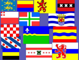 Nederlandse - Provincie - vlaggen