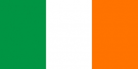 Ierland grote vlag XXXL 150 x 250 cm