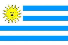 Vlag van  Uruguay