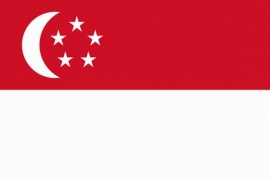 Vlag Singapore