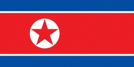 Vlag van Noord-Korea 150 x 250 cm