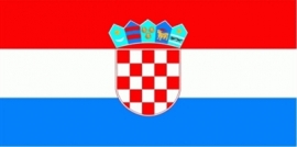 Kroatië grote  vlag XXXL 150 x 250 cm