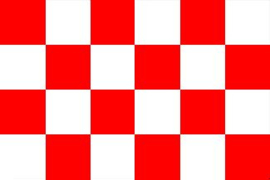 Brabantse vlag rood wit