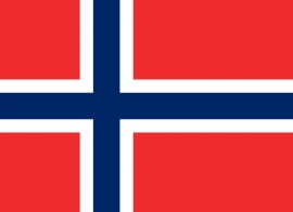 Noorwegen grote  vlag XXXL 150 x 250 cm