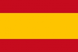Vlag Spanje zonder wapen