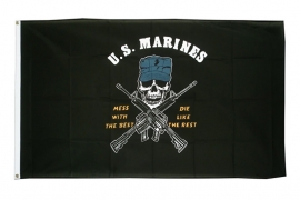 Vlag Amerika US Marine Corps Mess with the best