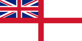 Vlag van  Royal Navy