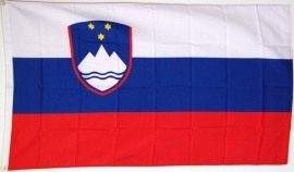 Slovenie  grote vlag XXXL 150 x 250 cm