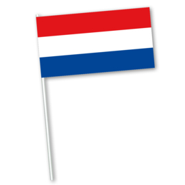 Hand Vlaggetje Nederland