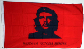 vlag Che Guevara Hasta La Victoria Siempre