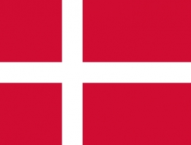 Grote Vlag Denemarken XXXL 150 x 250 cm