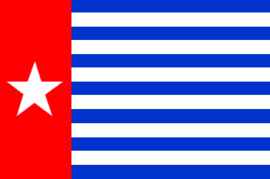 Morgenster vlag west Papua