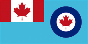 Vlag van de Royal Canadian Air Force 90x150 cm