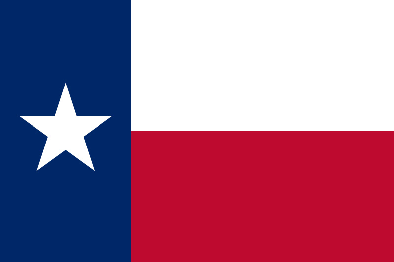vlag Texas - texaanse vlag