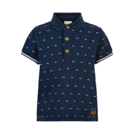 T-shirt Polo SS GOTS Certified navy, Enfant