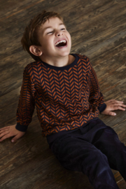 LS Sweater-Gots Classic Navy, Enfant