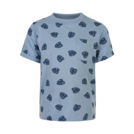 T-shirt SS AOP  Dusty Blue, Enfant