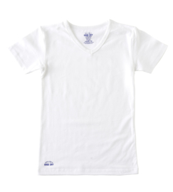 Boys t-shirt uni bright White, Little label