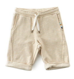 Fancy shorts stripes brown, Little Label