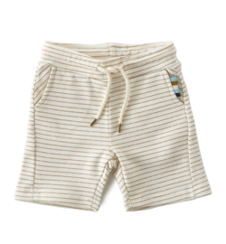 Fancy shorts stripes brown, Little Label