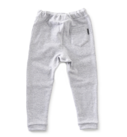 Basic sweatpants light grey mel, Little Label