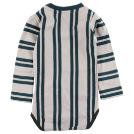 Romper stripes Dove, Smallrags