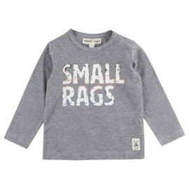 Gary LS T-shirt Grey Melange, Smallrags