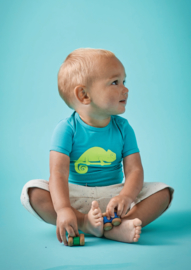 Boys t-shirt blue green, Tapete