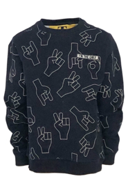 Sweater Tijl aop Hands, Topitm