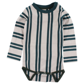 Romper stripes Dove, Smallrags