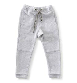 Basic sweatpants light grey mel, Little Label