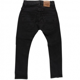 Dave Slim Jeans Denim Black, Small Rags