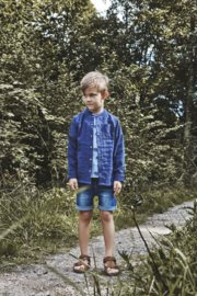 T-shirt SS AOP  Dusty Blue, Enfant