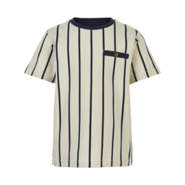 T-shirt SS Stripe Parisian Night , Enfant