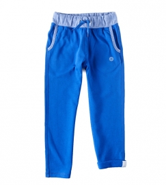 Little label Chino Sweatpants ocean blue unisex